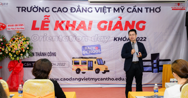 Lễ Khai giảng Cao đẳng Việt Mỹ Cần Thơ khóa 2022