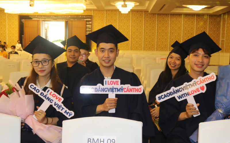 lễ tốt nghiệp tân khoa khóa 2019 - cao đẳng Việt Mỹ Cần Thơ 
