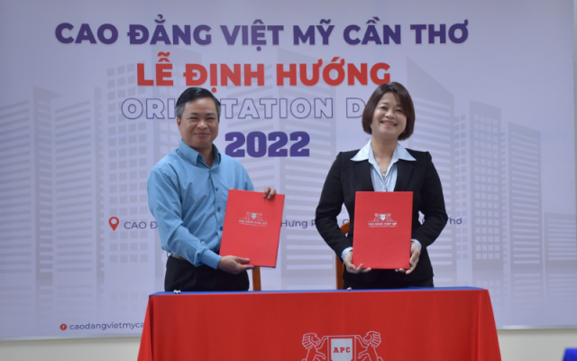 Cao Đẳng Việt Mỹ Cần Thơ vui mừng đón nhận sự ký kết hợp tác với Khách sạn Ninh Kiều Riverside